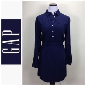 Gap button down dress.